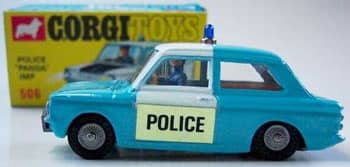 Police Panda Hillman Imp by Corgi Toys