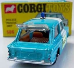 Police Panda Hillman Imp by Corgi Toys