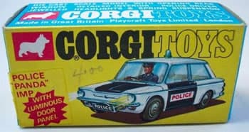Police Panda Hillman Imp by Corgi Toys