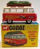 Holiday Camp Special Commer Bus by Corgi Toys
