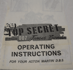 James Bond Aston Martin DB5 by Corgi