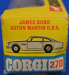 James Bond Aston Martin DB5 by Corgi