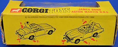 James Bond Aston Martin DB5 by Corgi