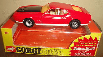 Corgi James Bond Ford Mustang Ref 391