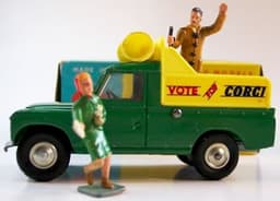 Land Rover Public Address Vehicle by Corgi Toys