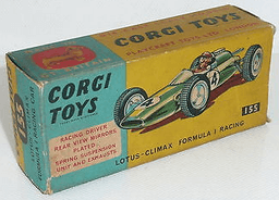 Lotus Climax Formula 1 Grand Prix Racing Car by Corgi Toys