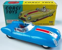 Lotus Mark Eleven Le Mans Racing Car by Corgi Toys