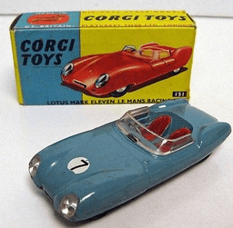 Lotus Mark Eleven Le Mans Racing Car by Corgi Toys