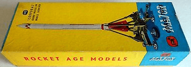 Corgi Major Rocket Age Corporal Missile on Mobile Launcher Ref 1112