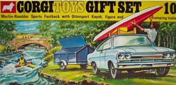 Marlin Rambler Sports Fastback Gift Set 10 by Corgi Toys