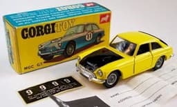 MGC GT Competition Model by Corgi Toys