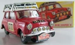 Monte Carlo Mini Cooper S Rally Car by Corgi Toys