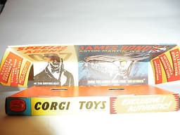 Corgi No 261 James Bond Aston Martin DB5 Gold (Original 1965) Boxed stunning!