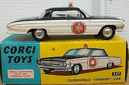 Oldsmobile Sheriff Car by Corgi Toys