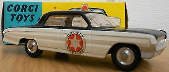 Oldsmobile Sheriff Car by Corgi Toys