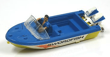 Corgi Oldsmobile Tornado with Swordfish Speedboat Giftset 36