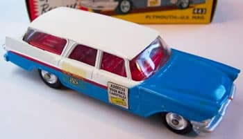 Plymouth US Mail Station Wagon by Corgi Toys