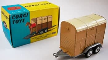Rices Pony Trailer by Corgi Toys