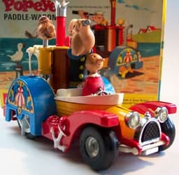 Popeye Paddle-Wagon by Corgi Toys