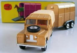 Land Rover with Rices Pony Trailer Gift Set