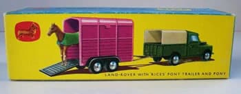 Land Rover with Rices Pony Trailer Gift Set