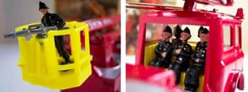 Simon Snorkel Fire Engine by Corgi Toys