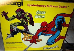 Corgi Spiderman Spiderbuggy and Green Goblin Ref 261