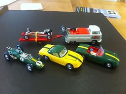 CORGI TOYS GIFT SET 37 LOTUS RACING TEAM ,ALL MINT MODELS IN GOOD BOX