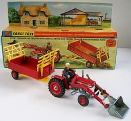 Tractor and Trailor Gift Set By Corgi Toys
