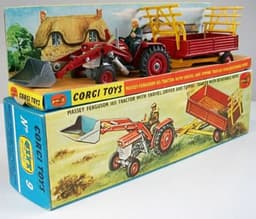 Tractor and Trailor Gift Set By Corgi Toys