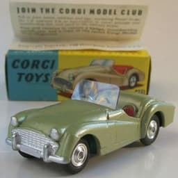 Triumph TR3 Sports Car by Corgi Toys
