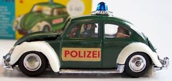 Volkswagen European Police Car by Corgi Toys