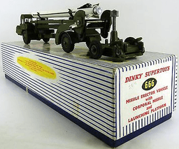 Corporal Missile Erector Vehicle and Launching Platform by Dinky ref 666