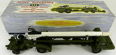 Corporal Missile Erector Vehicle and Launching Platform by Dinky ref 666