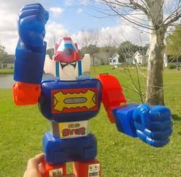Daimos Robot Jumbo Machinder Famosa Venezuela Vintage Early 80 24" Warrior