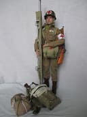 DiD Dragon in Dreams 1/6th scale WWII US Airborne Combat Medic Gilbert Roe