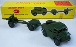 25-Pounder Field Gun Set by Dinky Toys