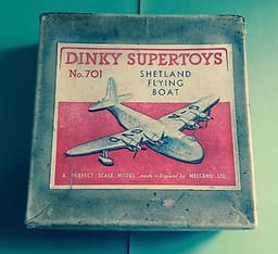 Dinky Airplane #701 Shetland Flying Boat NM with NM Box