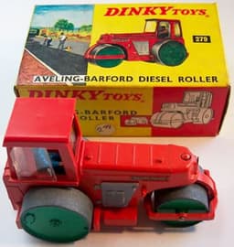 Aveling Barford Diesel Road Roller by Dinky Toys