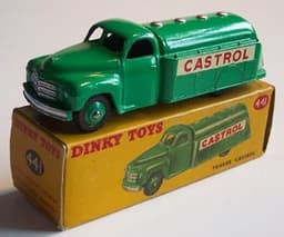 Castol Petrol Tanker by Dinky Toys