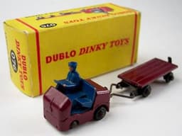 Lansing Bagnall Tractor and Trailer by Dinky Dublo