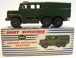 Medium Artillery Army Tractor by Dinky Supertoys