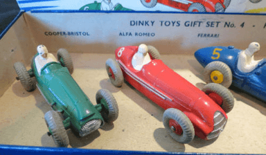 Dinky Racing Cars Gift Set No 4