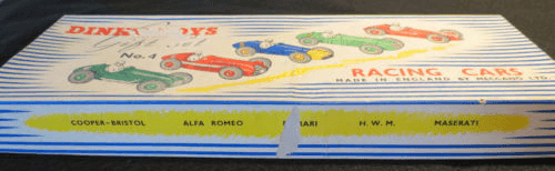 Dinky Racing Cars Gift Set No 4