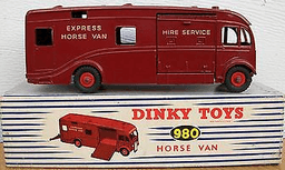 Dinky Supertoys Express Horse Van Truck with Box Ref 980