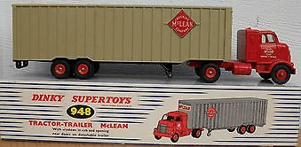 Dinky Supertoys Mclean Tractor Trailer Ref 948