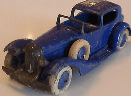 Dinky Town Sedan in Blue Ref 24c