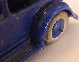 Dinky Town Sedan in Blue Ref 24c