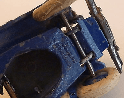 Dinky Town Sedan in Blue Ref 24c