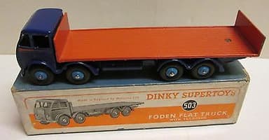 Dinky Toys, 503 Foden Flat Truck with Tailboard